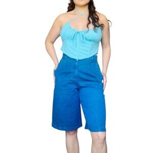 Gardeur Denim Shorts - Flattering Fit, 100% Cotton, Size Small